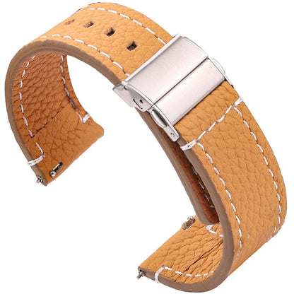 Amazfit Leather Watch Bands Genuine Cowhide Replacement Strap for Smartwatch BandsCo Straps