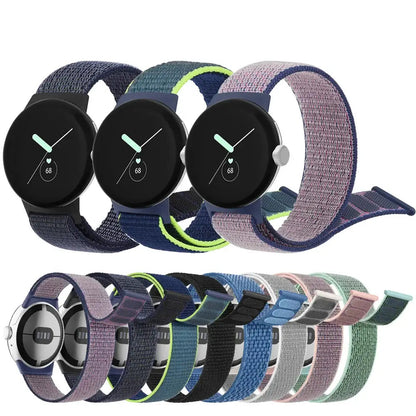 Google Pixel Nylon Band - Soft, Breathable, Velcro Design BandsCo Straps