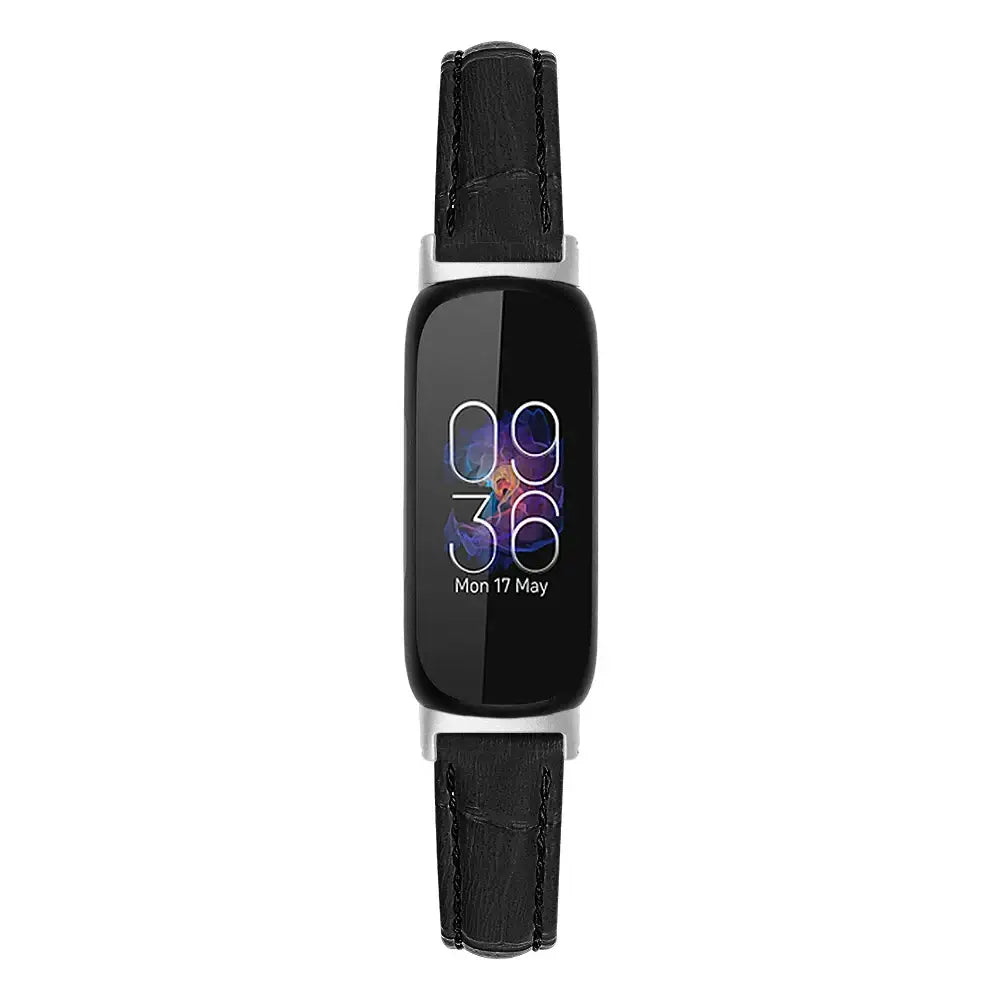 Fitbit Inspire 3 Slim Leather Band – Elegant Minimalist Strap BandsCo Straps