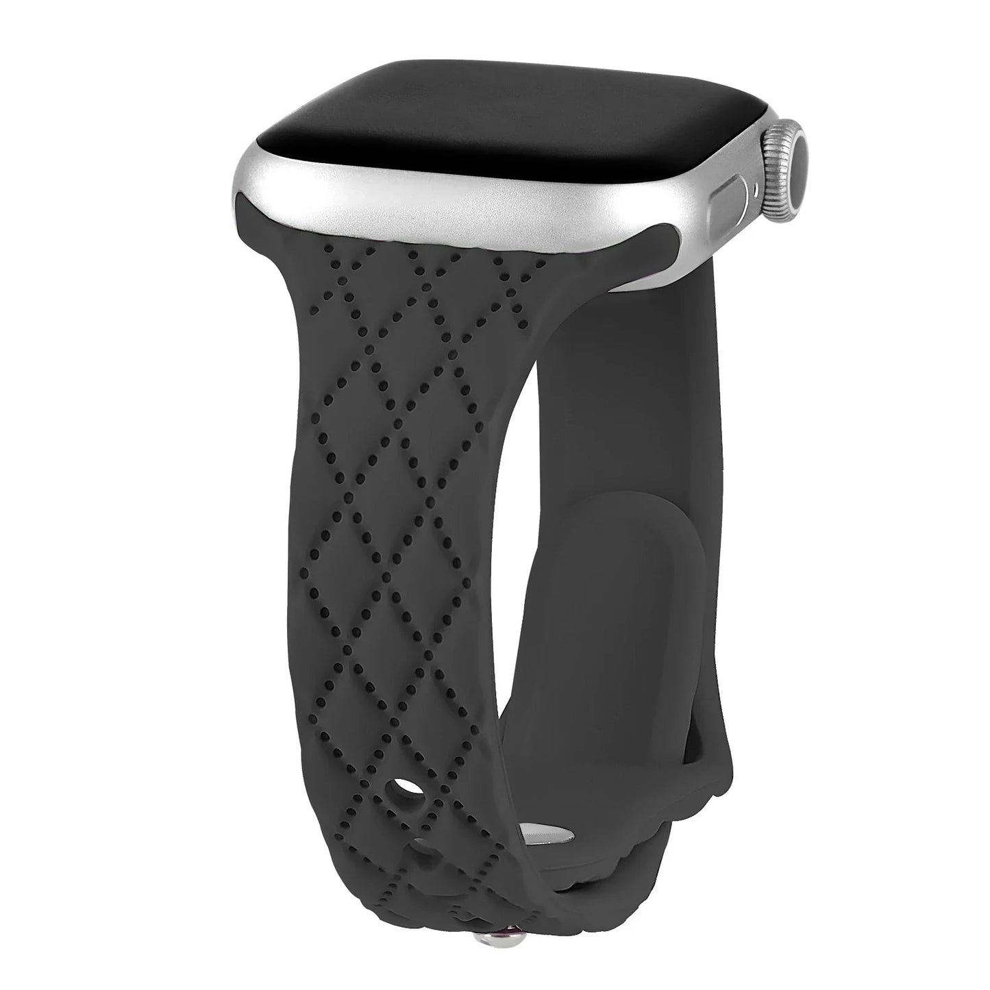 Apple Watch Silicone Strap - Slim Engraved Comfort Fit BandsCo Straps