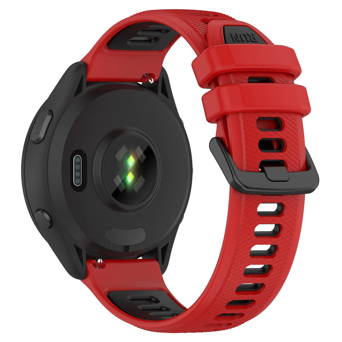 Polar Vantage, Grit X & Ignite Two-Tone Silicone Sport Band, 22 Colors BandsCo Straps