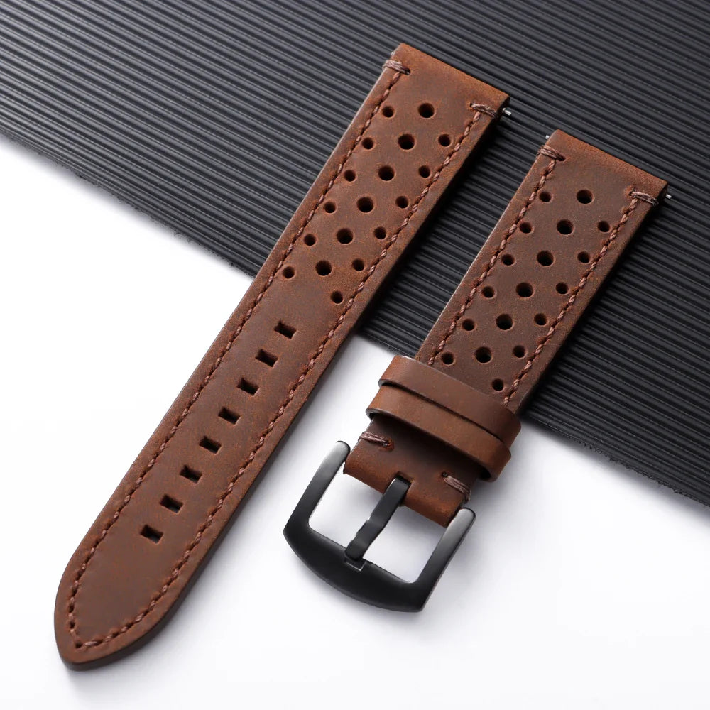 COROS Leather Watch Band 20cm Breathable Unisex for COROS Smartwatch BandsCo Straps