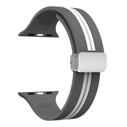 Apple Watch Silicone Strap - Durable Magnetic Closure Design BandsCo Straps