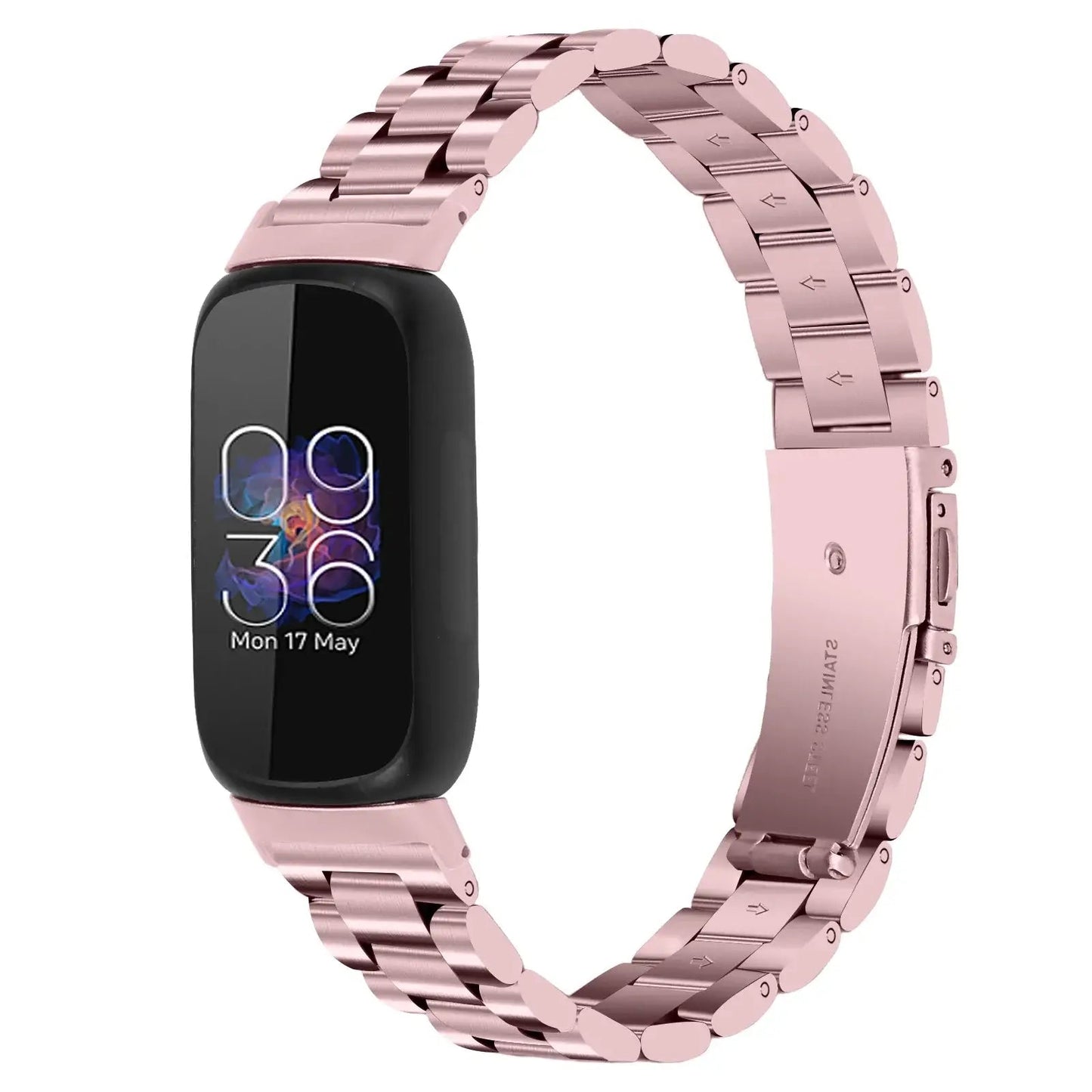 Fitbit Inspire 3 Stainless Steel Band – Premium Metal Strap BandsCo Straps