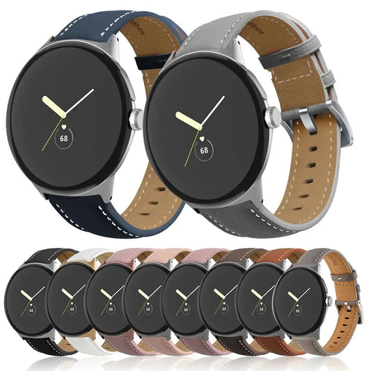 Google Pixel Leather Strap - Premium Quality Classic Band BandsCo Straps