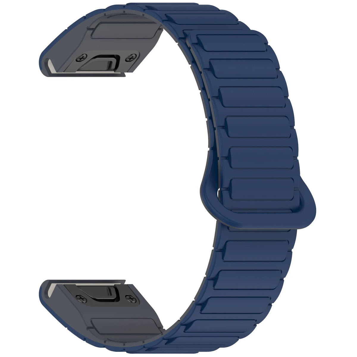 Garmin QuickFit Ribbed Magnetic Silicone Band BandsCo Straps