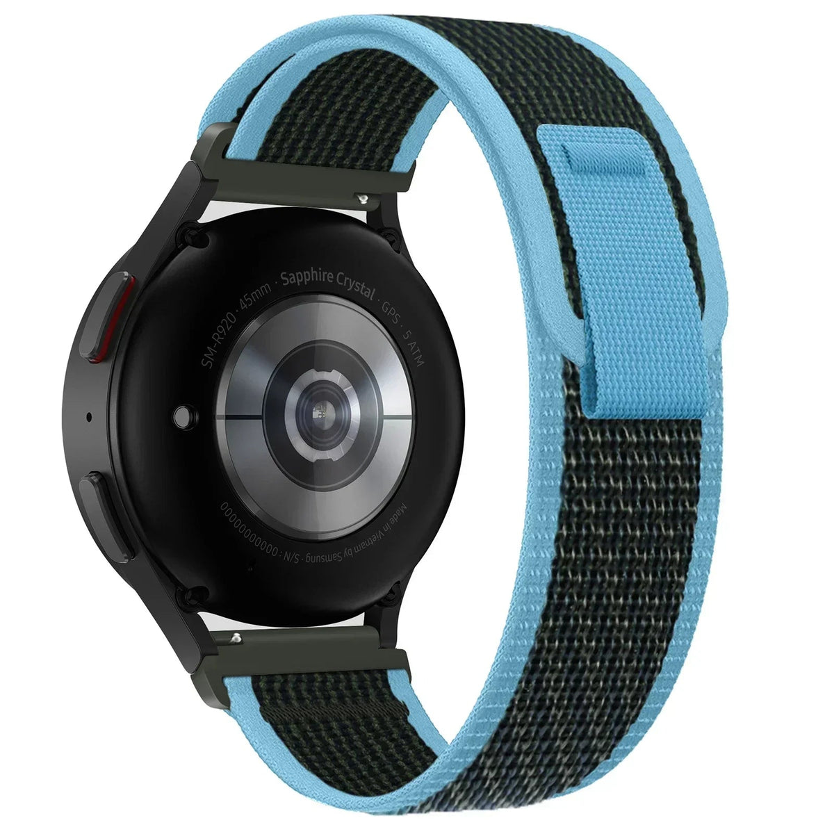Polar Nylon Trail Loop Watch Band with Pull Tab BandsCo Straps