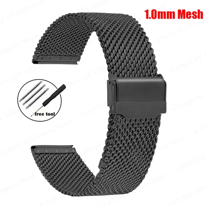 Huawei Watch Milanese Steel Mesh Band - Stylish and Durable BandsCo Straps