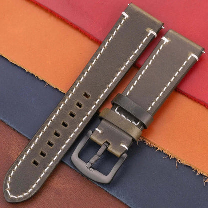 Ticwatch Genuine Leather Band - Elegant Minimalist Design BandsCo Straps
