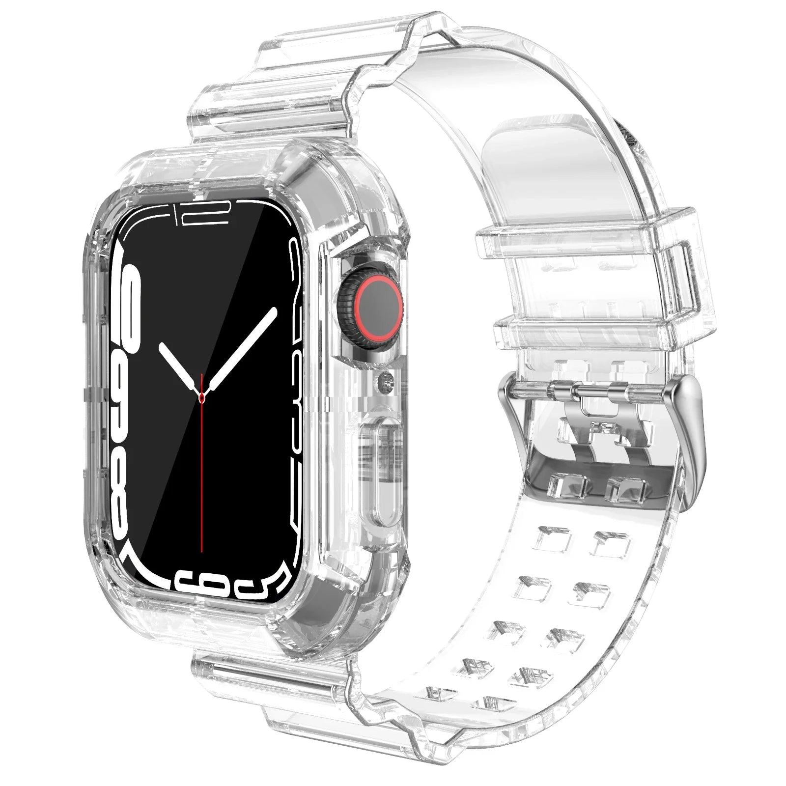 Apple Watch Soft Silicone Strap - Transparent Comfortable Fit BandsCo Straps