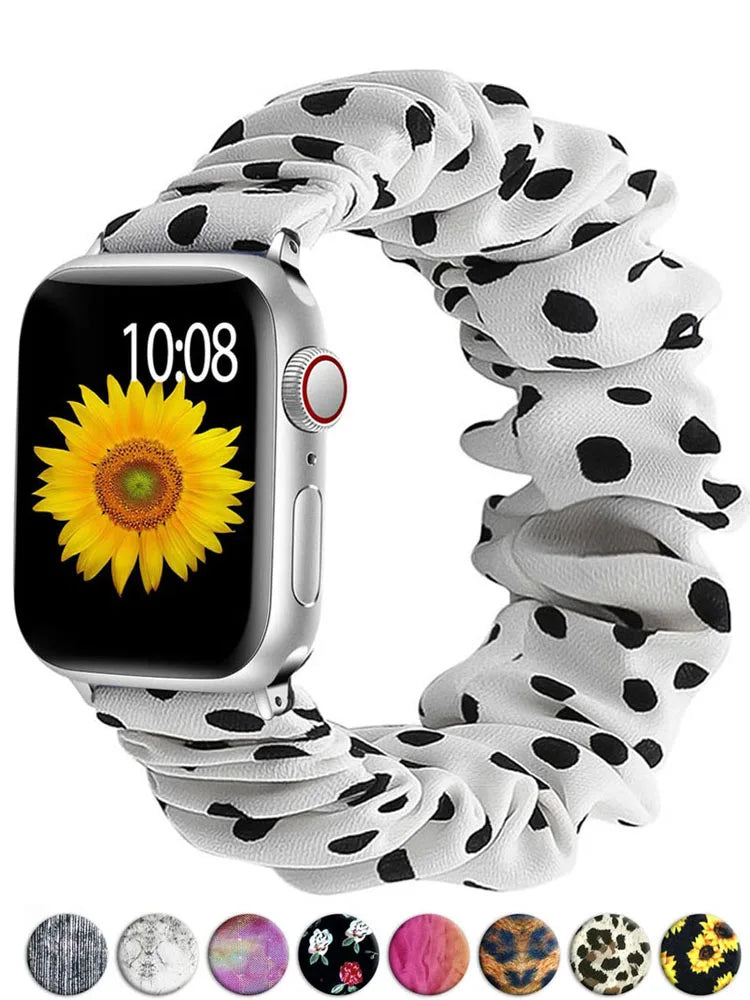 Apple Watch Scrunchie Strap - Soft Elastic Nylon Loop Band BandsCo Straps