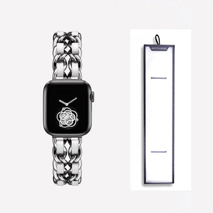 Apple Watch Stainless Steel Strap - Luxury Chain Design BandsCo Straps
