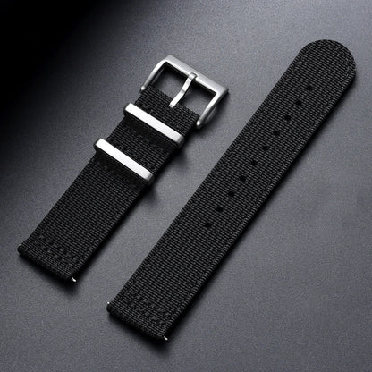 Amazfit Nylon Ribbed Watch Band Quick Release Sport Strap For Smartwatch BandsCo Straps