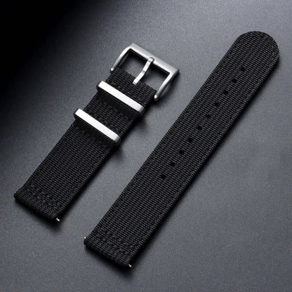 Amazfit Nylon Ribbed Watch Band Quick Release Sport Strap For Smartwatch BandsCo Straps