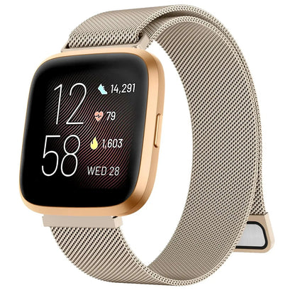 Fitbit Versa & Sense Metal Band - Premium Steel Strap BandsCo Straps