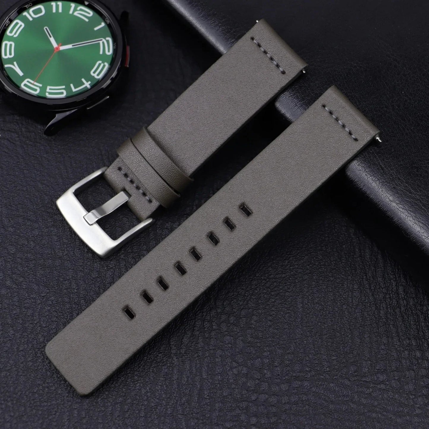 Polar Leather Watch Band Replacement – Comfortable Polar Smartwatch Strap BandsCo Straps