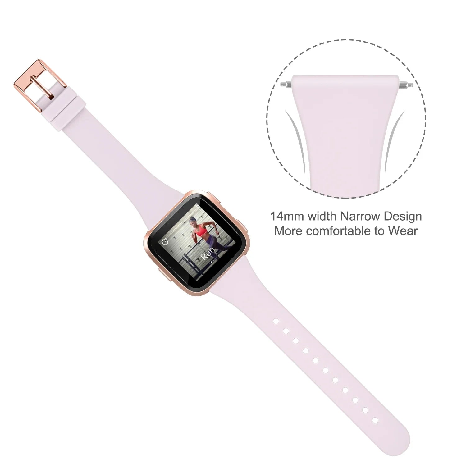Silicone Fitbit Versa & Sense Bands BandsCo Straps