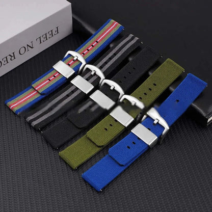 Ticwatch Tough Nylon And Steel Band - Rugged And Versatile BandsCo Straps