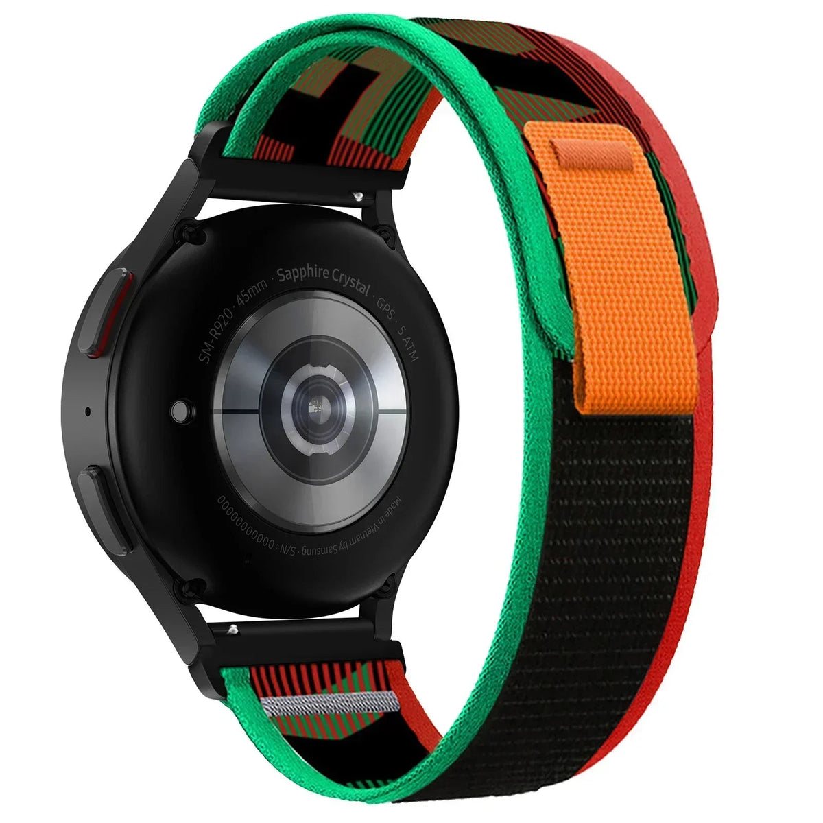 Polar Nylon Trail Loop Watch Band with Pull Tab BandsCo Straps