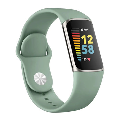 Fitbit Charge 5 6 Silicone Band - Soft Comfortable Design BandsCo Straps