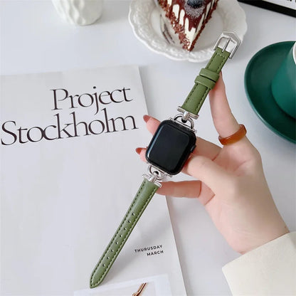 Apple Watch Genuine Leather Strap - Classic Durable Design BandsCo Straps