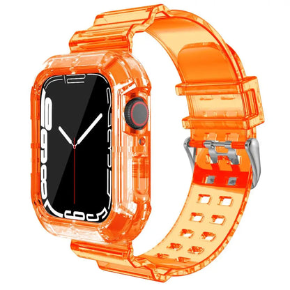 Apple Watch Soft Silicone Strap - Transparent Comfortable Fit BandsCo Straps