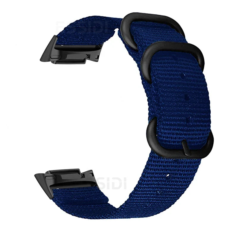Fitbit Charge 5 6 Nylon Band Loop - Flexible Durable Strap BandsCo Straps