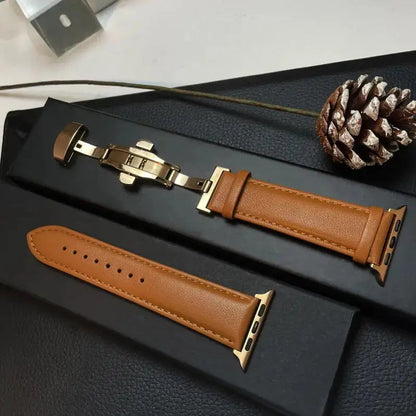Apple Watch Genuine Leather Band - Classic Durable Strap BandsCo Straps