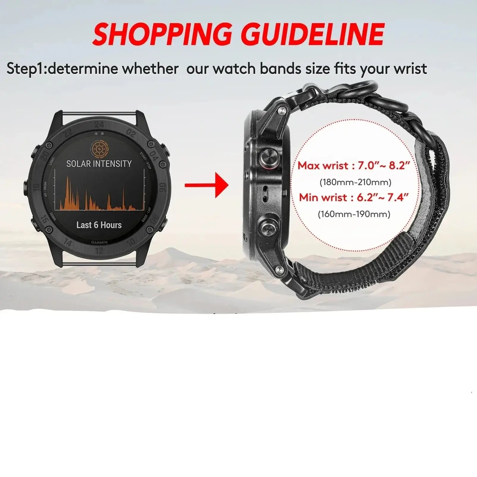 Genuine Leather Garmin Watch Strap - QuickFit Stylish Band BandsCo Straps