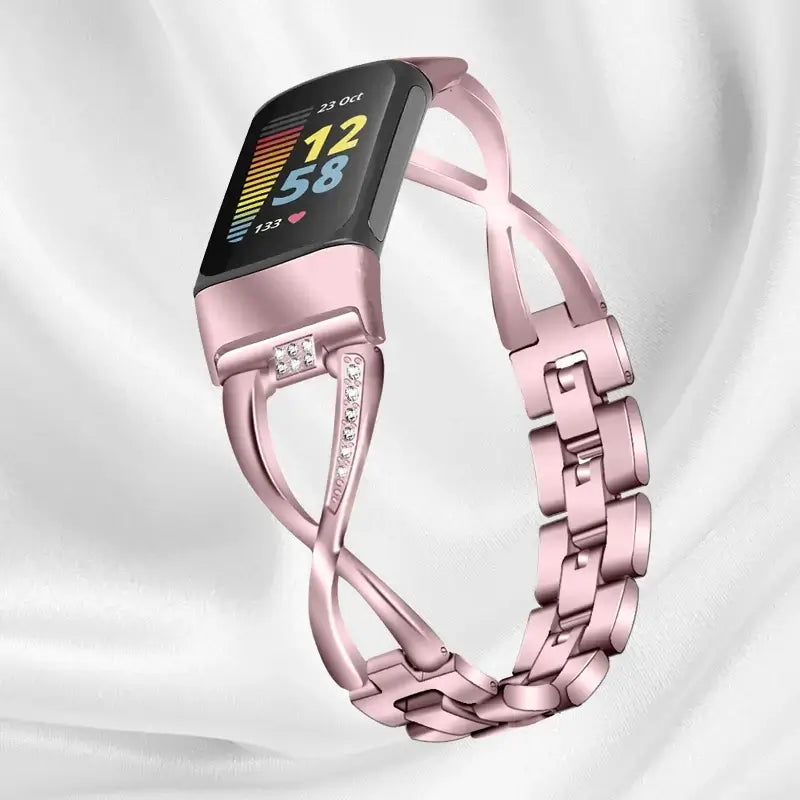 Fitbit Charge 5 6 Stainless Steel Band - Elegant and Durable BandsCo Straps