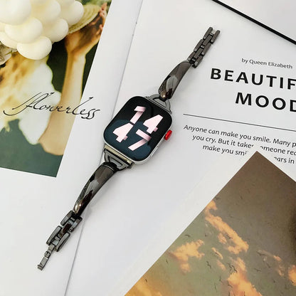 Polished Bangle Cuff Strap for Apple Watch Wristwatchstraps.co