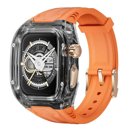Apple Watch Transparent Rubber Strap and Case Kit - Versatile BandsCo Straps