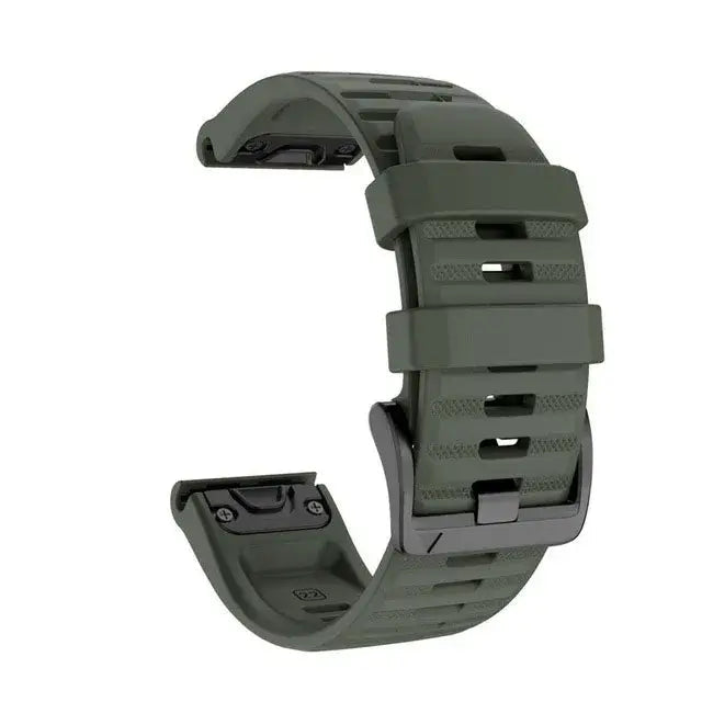 Garmin Silicone QuickFit Band -Durable Breathable Strap BandsCo Straps