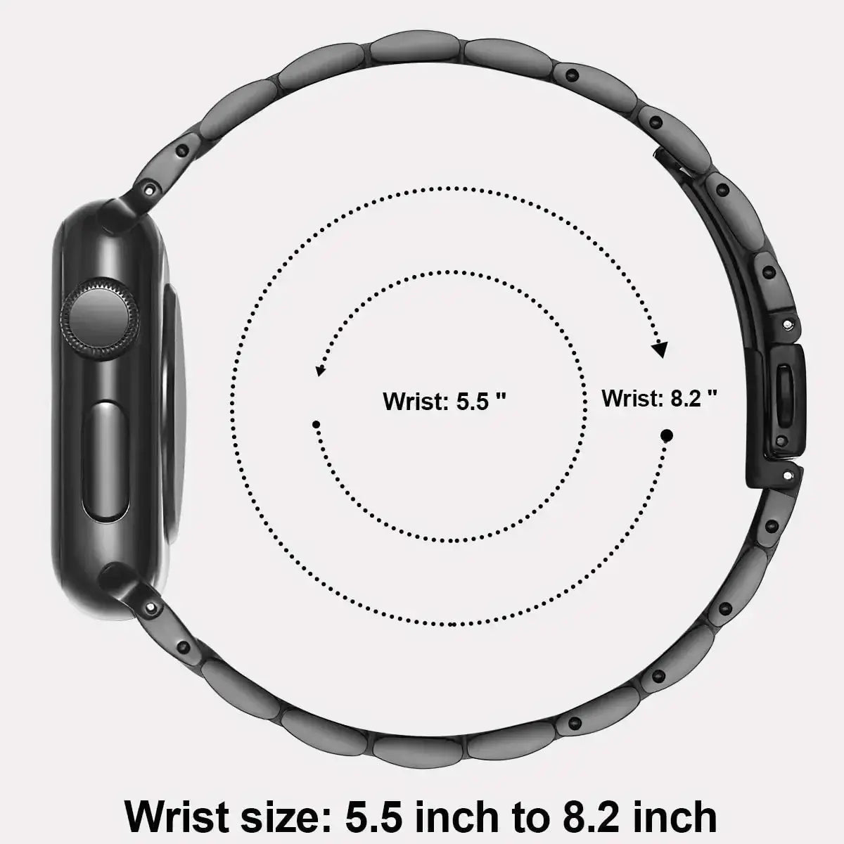 Apple Watch Stainless Steel Band - Sleek Durable Style BandsCo Straps