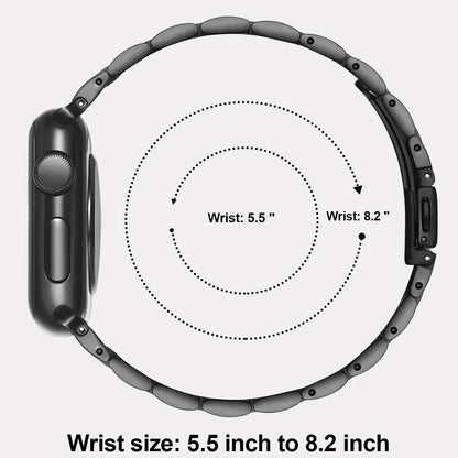 Apple Watch Stainless Steel Band - Sleek Durable Style BandsCo Straps