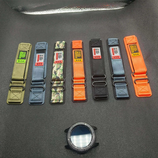 Ticwatch Nylon Band - Tactical, Rugged, Velcro Strap BandsCo Straps