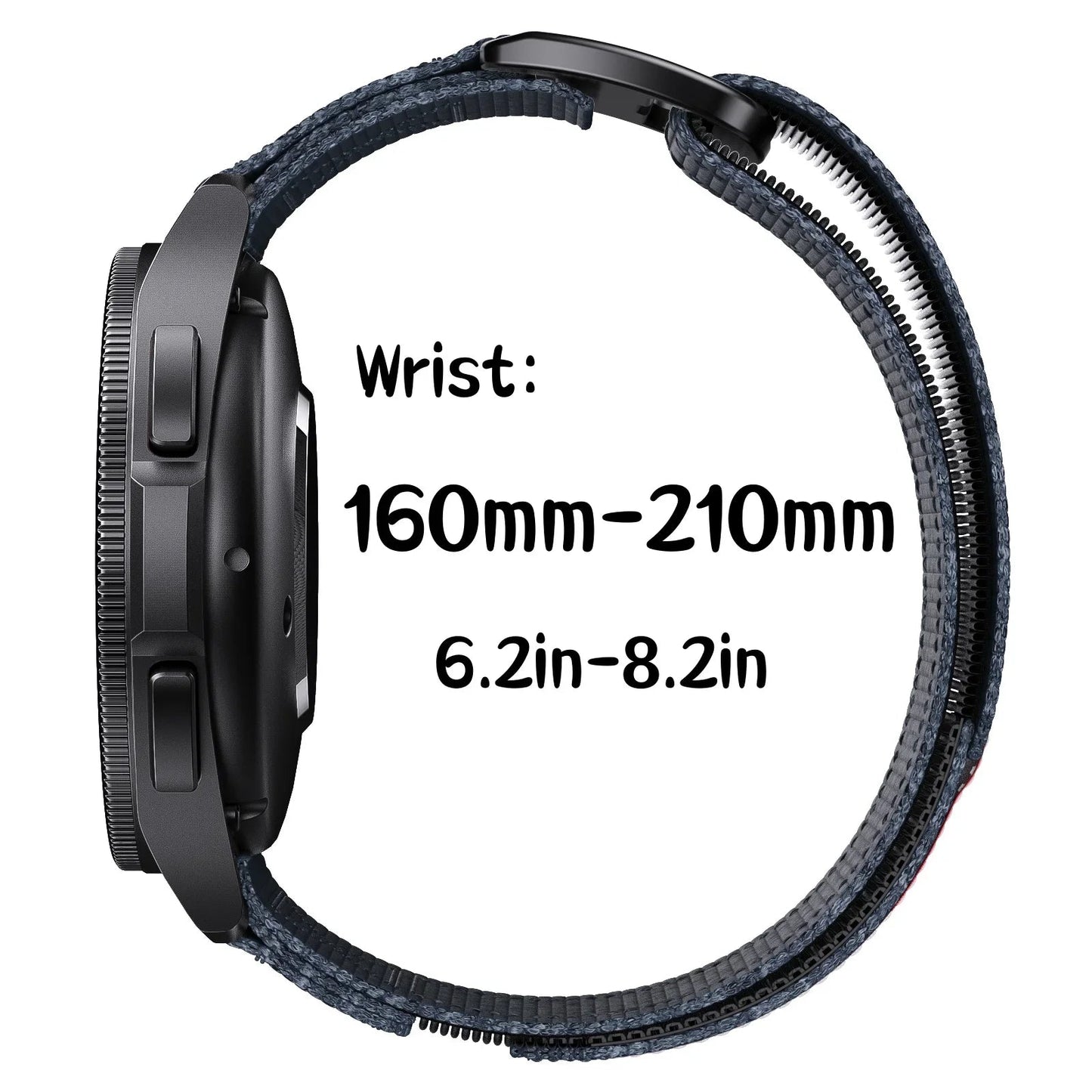 Polar Nylon Watch Band Unisex Velcro Strap For Polar Smartwatch BandsCo Straps