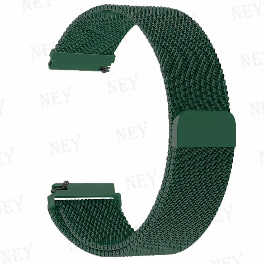 OnePlus Smartwatch Milanese Loop Band Magnetic Metal Bracelet Strap BandsCo Straps