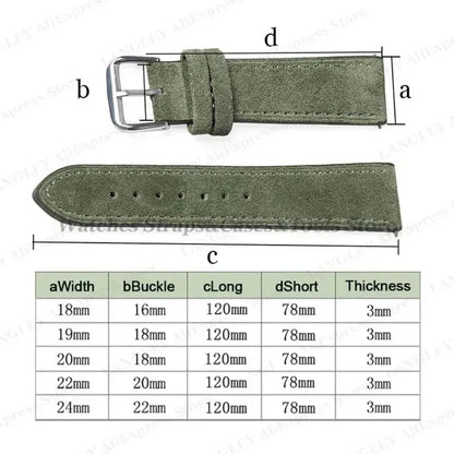 COROS Suede Leather Watch Band for COROS Smartwatch Unisex Comfort Strap BandsCo Straps