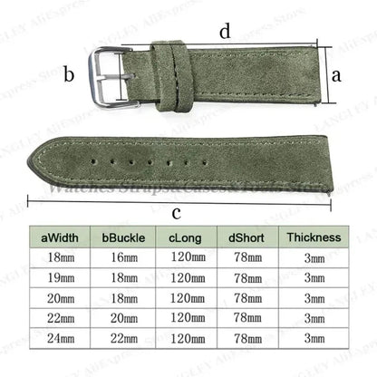 COROS PACE & APEX Suede Leather Band with Tonal Stitching BandsCo Straps