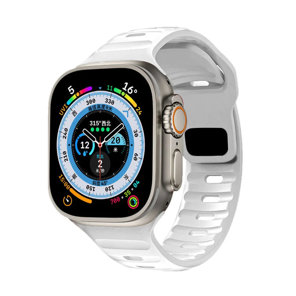Apple Watch Silicone Strap - Waterproof, Sporty, Flexible BandsCo Straps