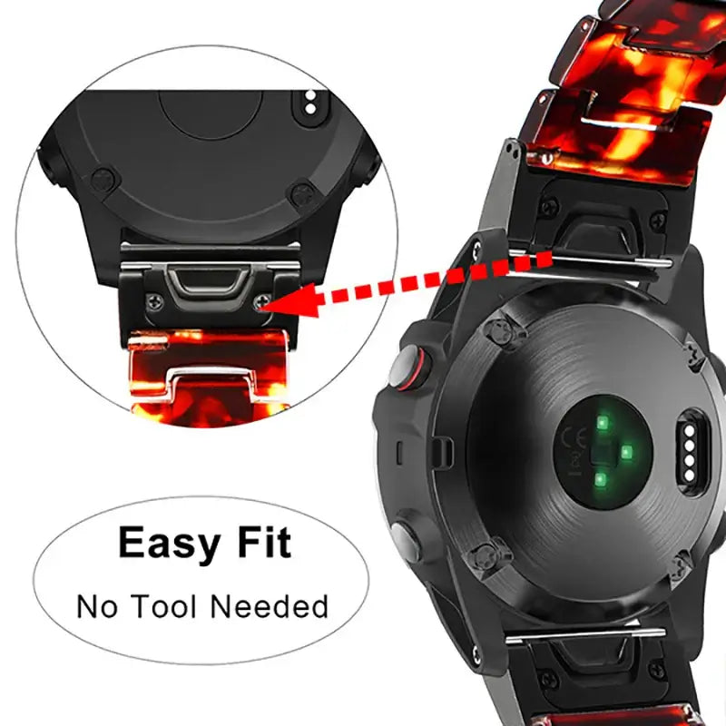 Garmin Resin Band - Sleek QuickFit Design for Style, Comfort BandsCo Straps