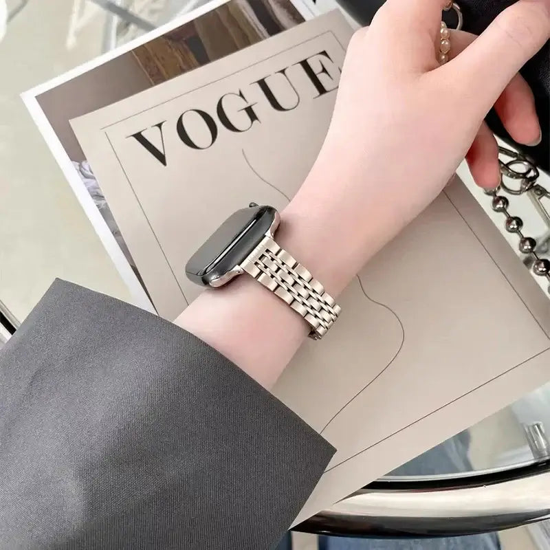 Apple Watch Stainless Steel Band - Sleek Durable Style BandsCo Straps
