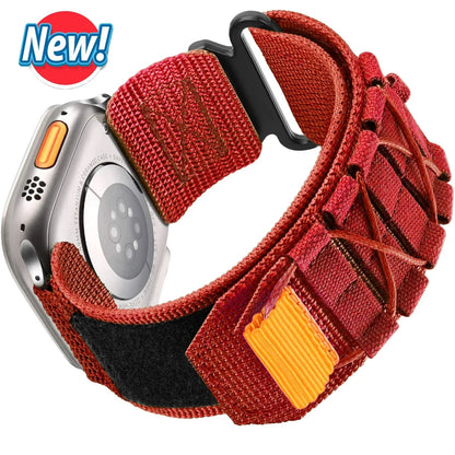 Apple Watch Nylon Strap - Tactical Loop Band for Series 8 7 6 BandsCo Straps