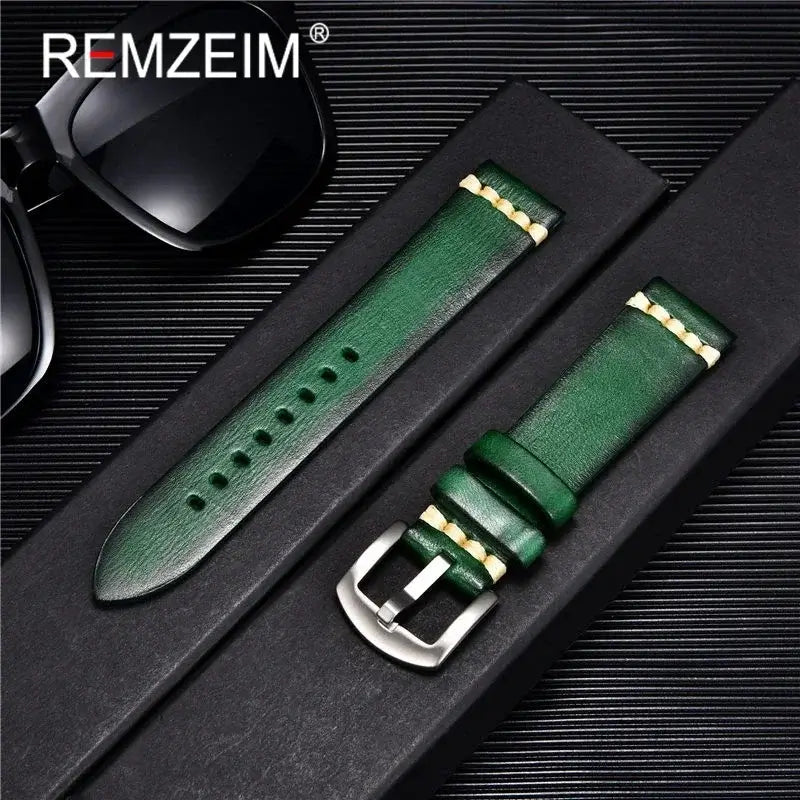 Ticwatch Leather Band - Premium, Elegant, Classic Design BandsCo Straps