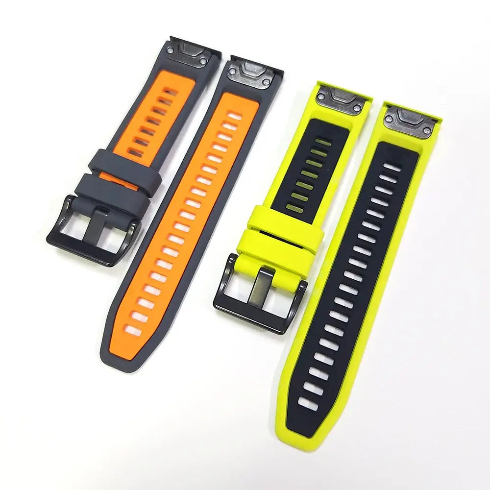 Garmin Soft Silicone Band - QuickFit Stylish and Comfortable BandsCo Straps
