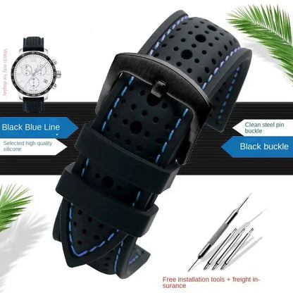 Suunto Silicone Band - Breathable Patterned Design BandsCo Straps