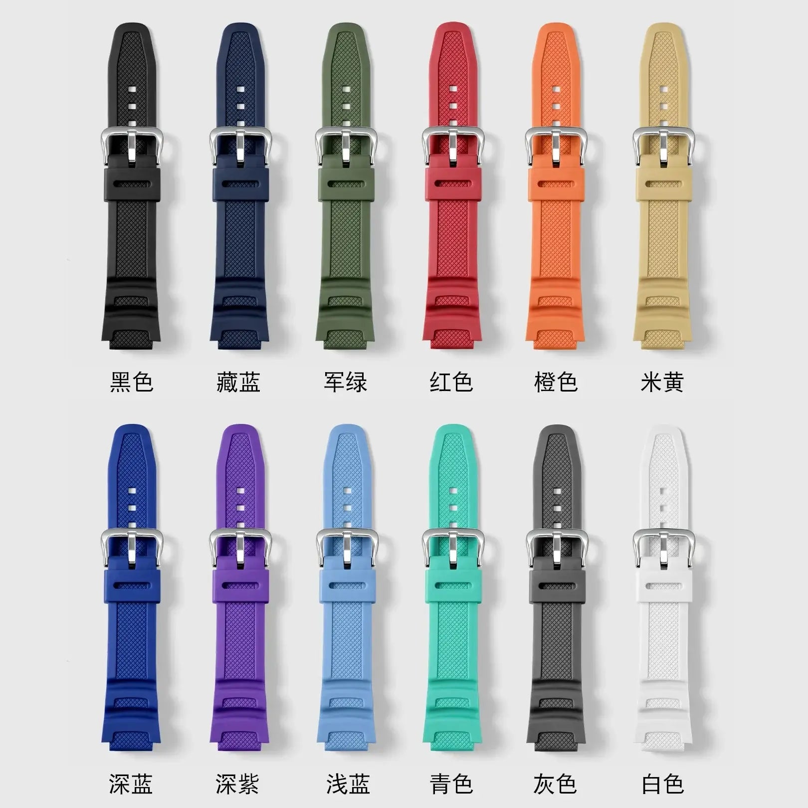 Amazfit Bands Rubber Silicone Watch Strap Replacement For Smartwatch BandsCo Straps