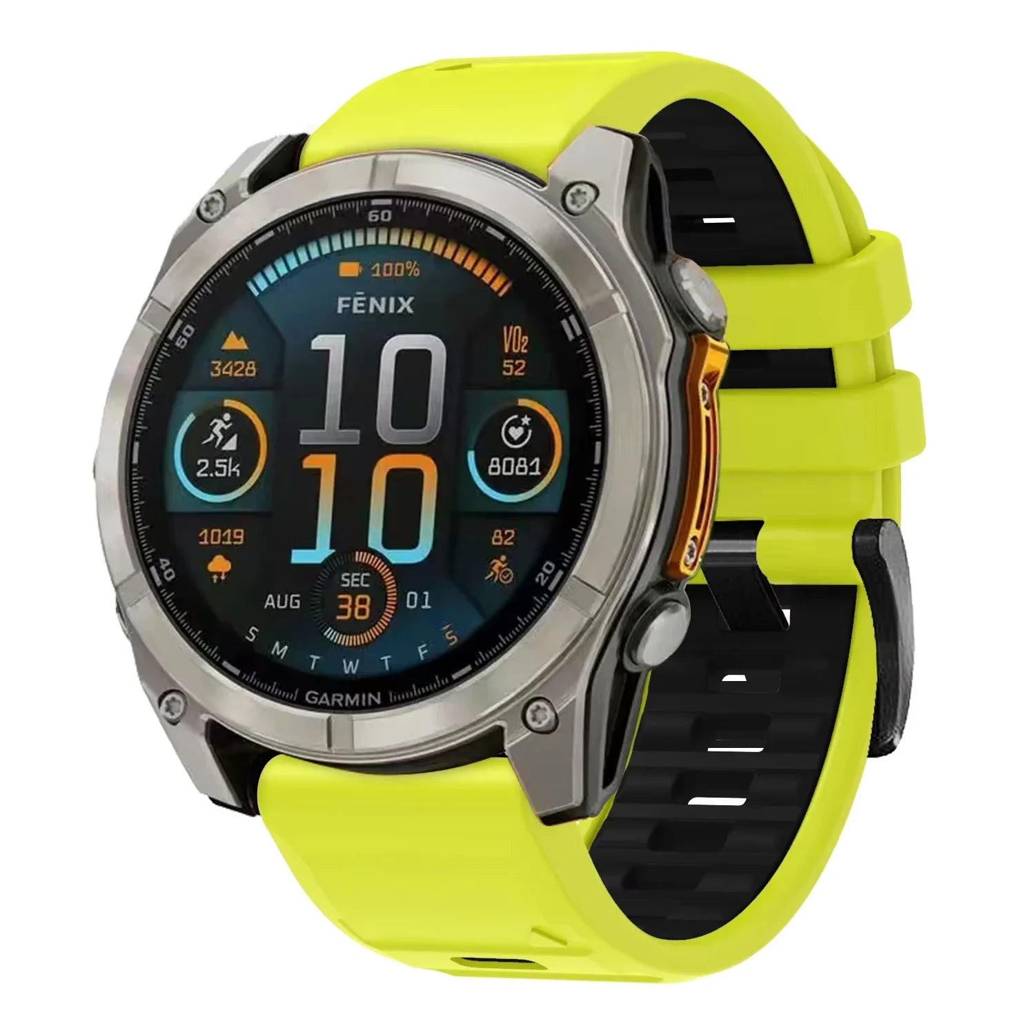 Garmin Silicone Strap - Soft Flexible Comfortable Band BandsCo Straps