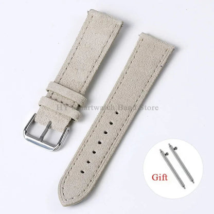 Polar Suede Leather Watch Strap For Polar Smartwatch - Handmade Quick Release BandsCo Straps